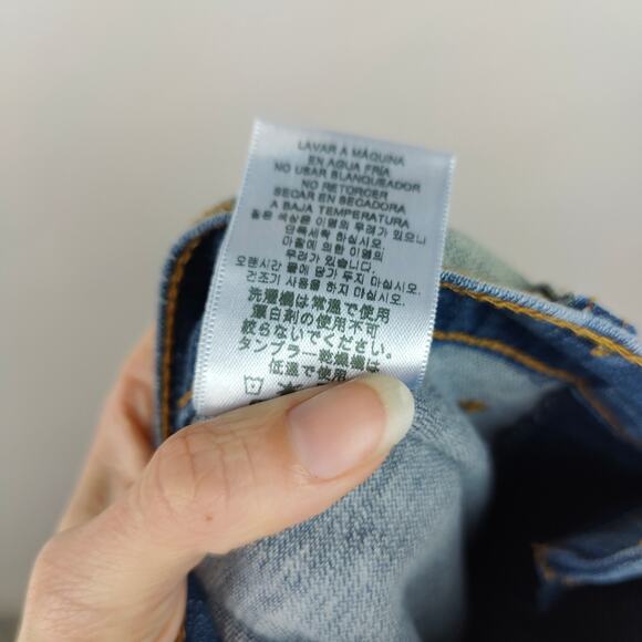 Golden Denim‎ The Patchwork Mykonos Flared Jeans Mens 34 Cargo Raw Edges NWOT - Picture 10 of 11